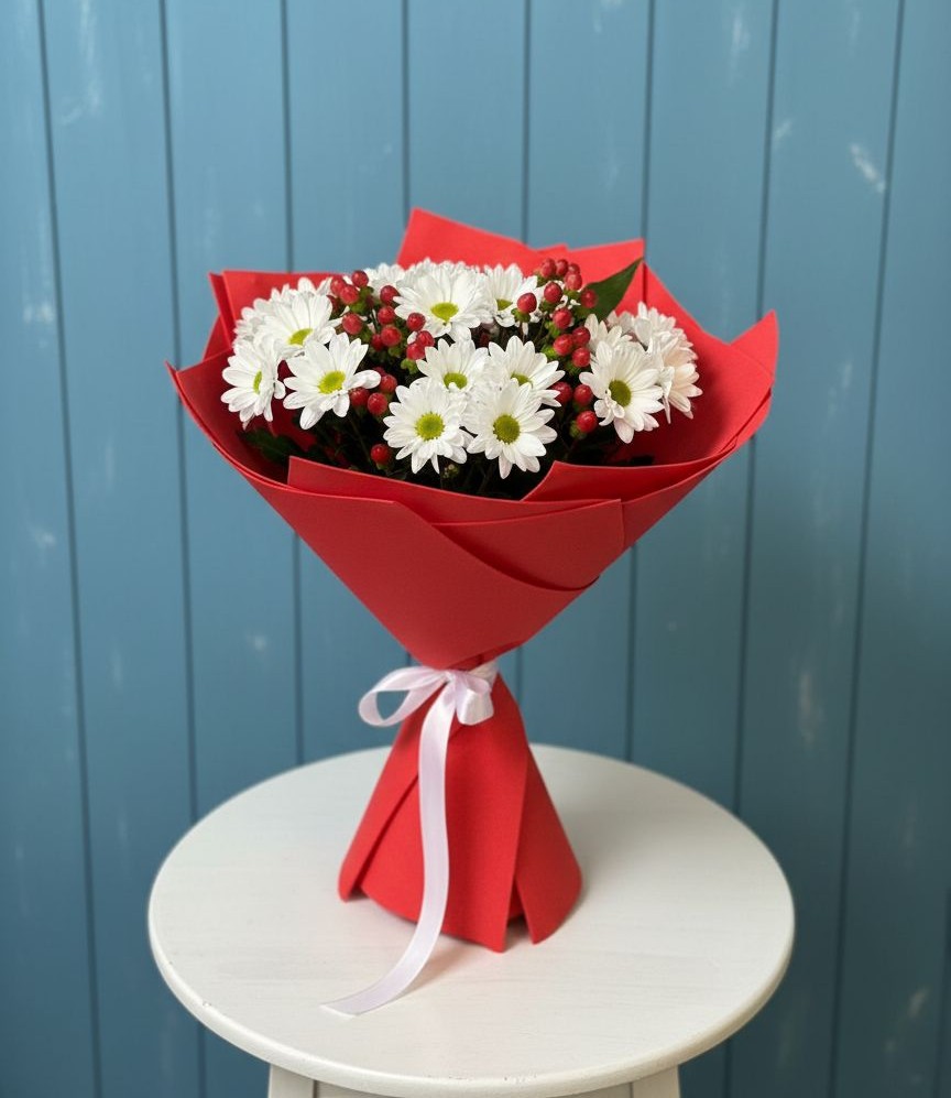 Букет цветов из: Хризантемы в Чигораке