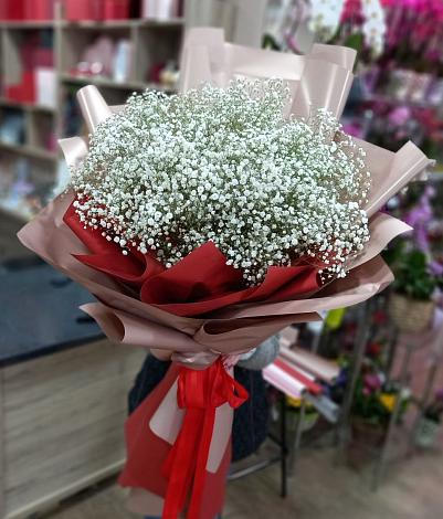 Букет цветов из: Гипсофила в Чигораке