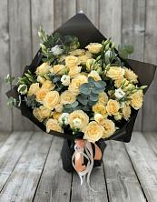 Букет цветов из:  Розы и Лизиантусы в Чигораке