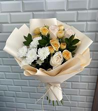 Букет цветов из:  Розы и Хризантемы #REPLACE_PRED# Чигораке