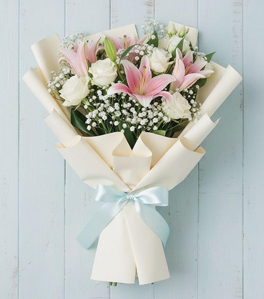 Букет цветов из: Лилии в Чигораке