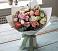 Букет цветов из: Розы, Лизиантусы и Гвоздики в Чигораке