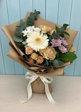 Букет цветов из:  Герберы и Хризантемы в Чигораке