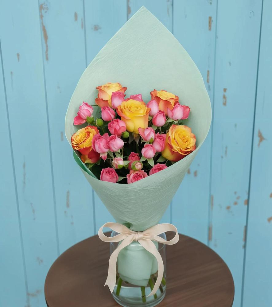 Букет цветов из: Розы в Чигораке