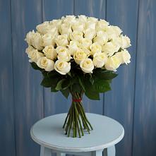 Букет 51 Белая роза Эдлесс Лав #REPLACE_PRED# Чигораке