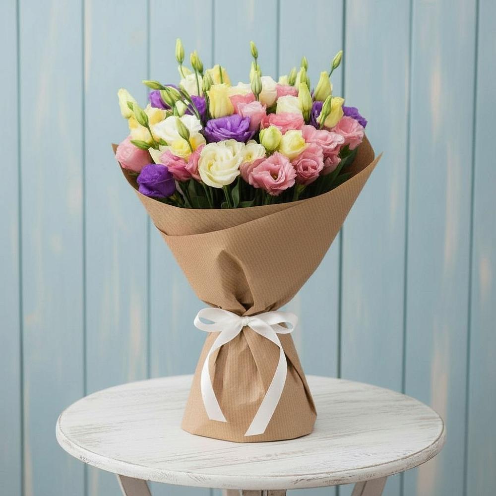 Букет цветов из: Лизиантусы в Чигораке