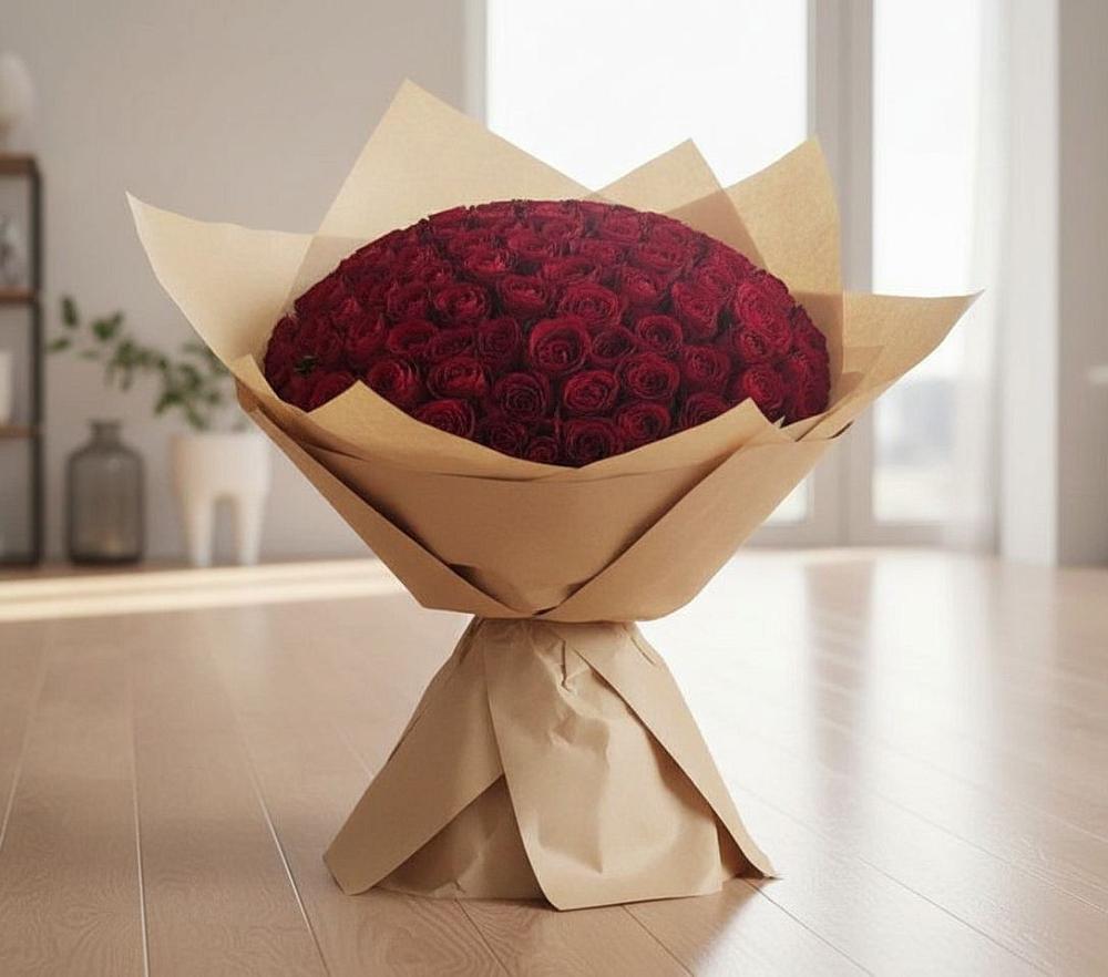Букет 101 Красная роза в Чигораке