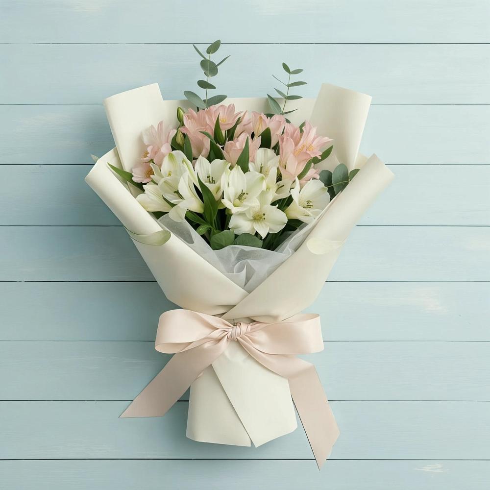 Букет цветов из: Альстромерии в Чигораке