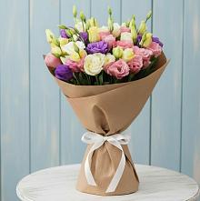 Букет цветов из:  Лизиантусы в Чигораке